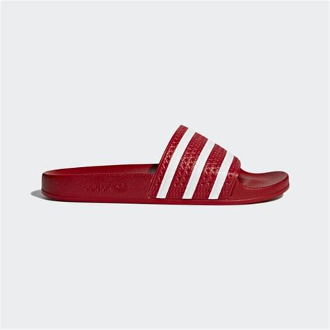 adidas adilette dames slippers rood maat 42|Adidas Adilette.